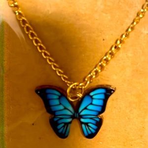 Butterfly 🦋 Necklace. Inspired by Akuma. New in package. Costume jewelry.